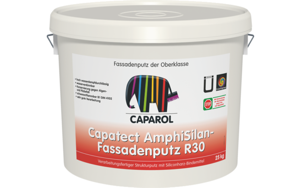 Штукатурка Caparol Amphisilan-Fassadenputz R30 прозрачная (25кг)