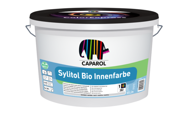 Краска интер & #039; Интерьерная Caparol Sylitol Bio-Innenfarbe B1 (10л)