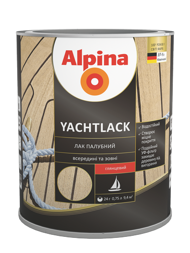 Спеціальний лак Alpina YACHTLACK (2