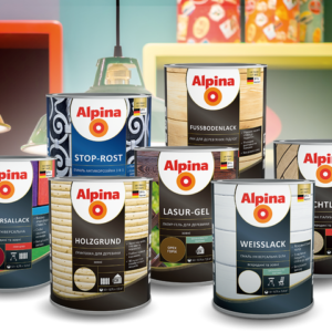 Матеріали Alpina для дерева та металу