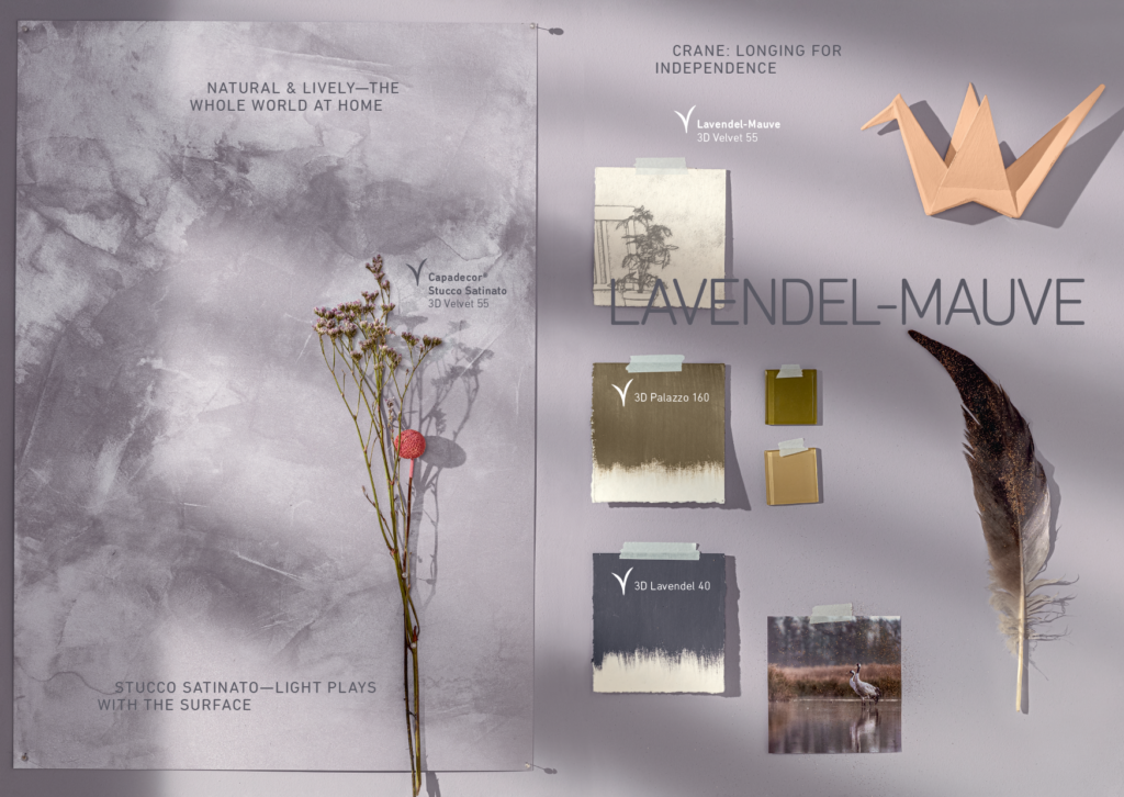 Трендовий колір Lavender-Mauve Velvet 55